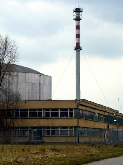 Site of "Maria", Poland's second nuclear energy research reactor at Świerk-Otwock, near Warsaw and named in honor of Maria Skłodowska-Curie. It is the only reactor of Polish design. (Photo: Wikimedia Commons / Bartosz Marcin Kojak)