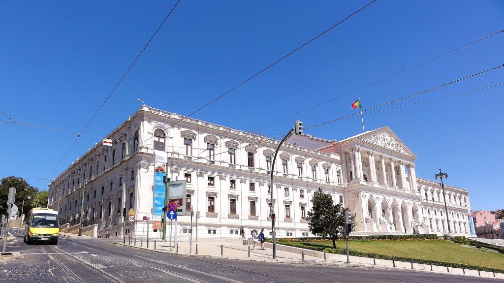 Assembly of the Republic (Portugal) Palace of São Bento, Lisbon (Photo: Jose Manuel / Wikimedia Commons)