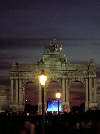 Jubelpark/Parc du Cinquantenaire in Brussels during the celebrations on the day of the enlargement of the European Union, May 1st, 2004 (Photo: Herman Beun / Flickr.com)
