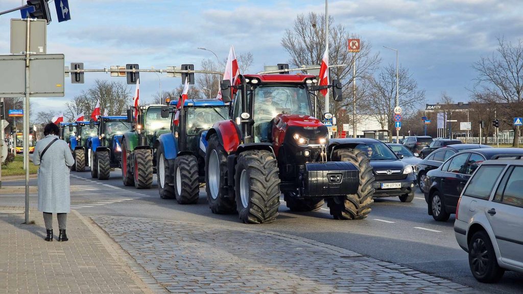Farmers protesting in Poland in 2024 (Photo: Adrian Kot / Flickr.com)