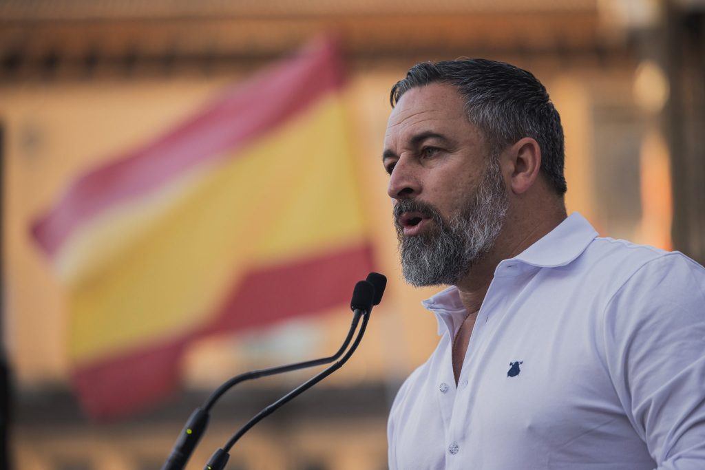 Leader of Spanish right-wing party VOX Santiago Abascal (Photo: VOX / X.com)