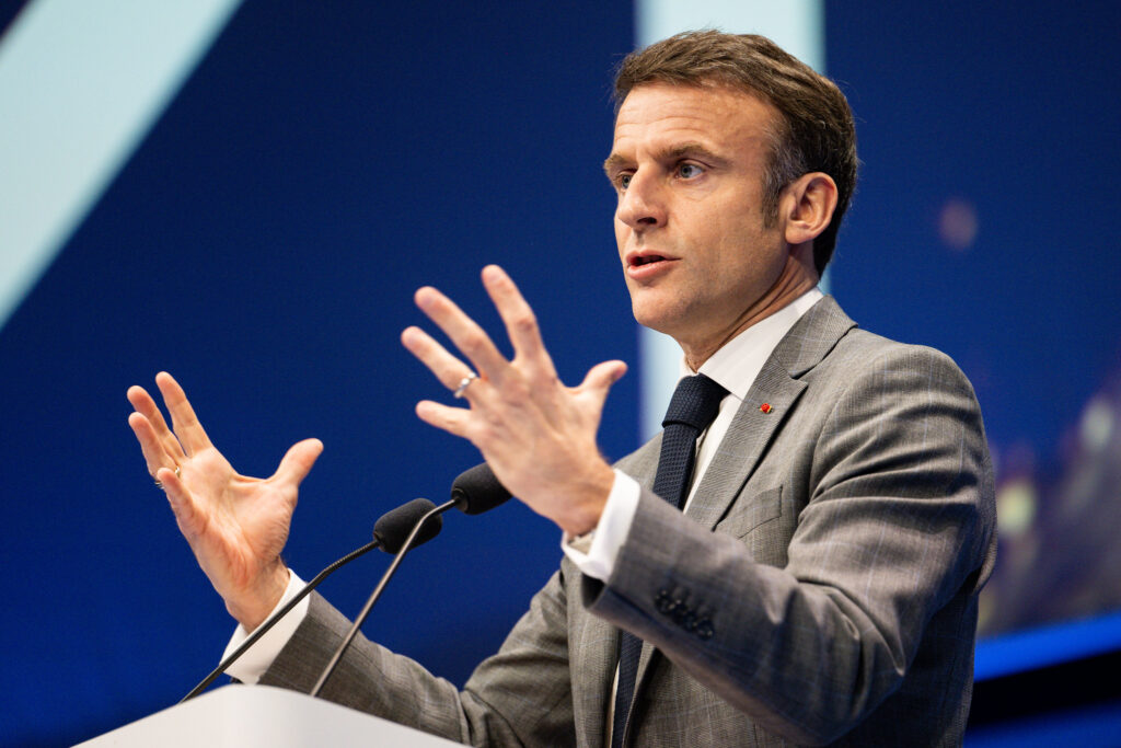 President of France Emmanuel Macron in 2024 (Photo: Belgian Presidency of the Council of the European Union / Julien Nizet)