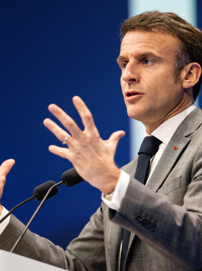 President of France Emmanuel Macron in 2024 (Photo: Belgian Presidency of the Council of the European Union / Julien Nizet)