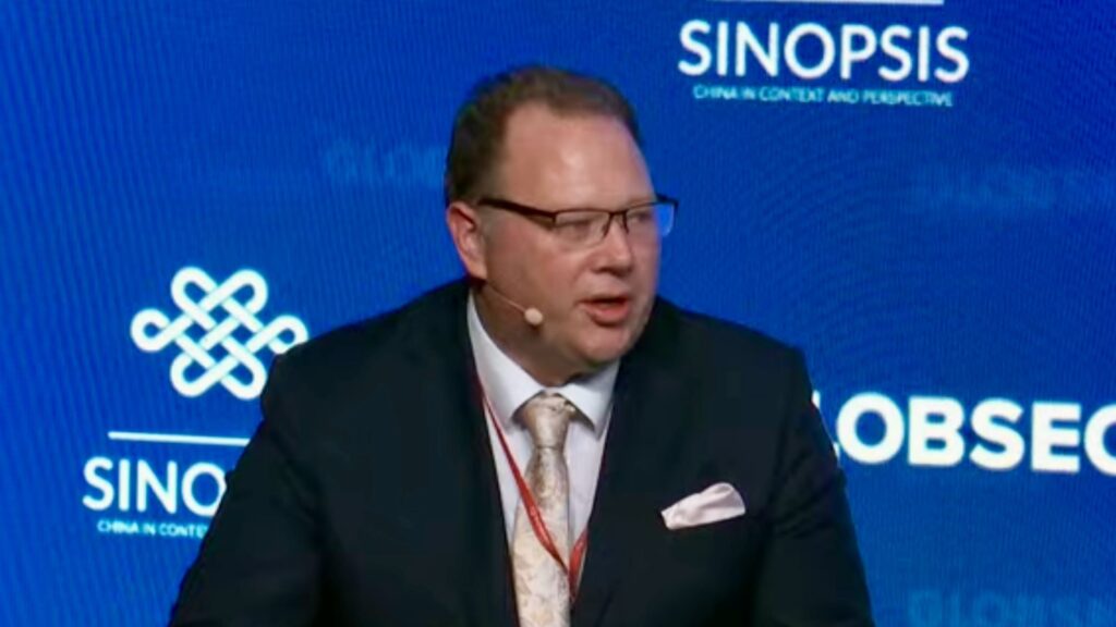 Bryce Wakefield at the GLOBSEC Forum 2024 in Prague, Czechia (Photo: GLOBSEC)