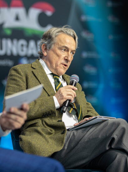 Hermann Tertsch at CPAC Hungary in 2024 (Photo: VOX / Flickr.com)