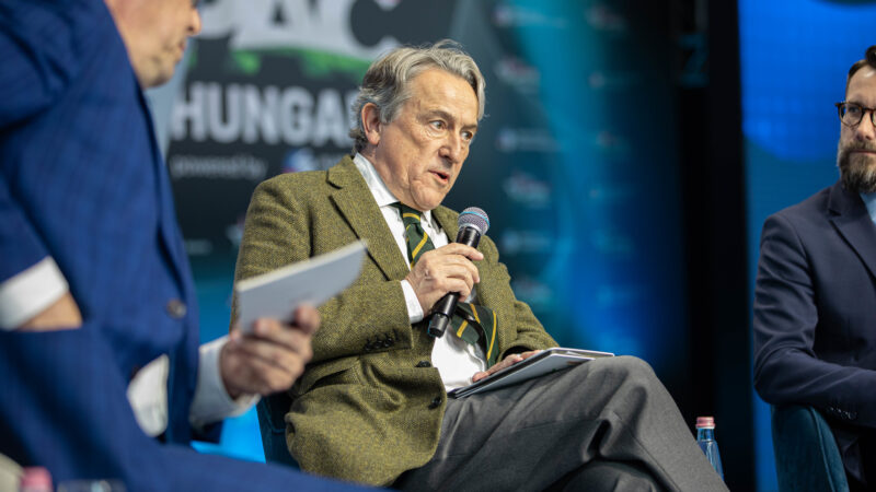 Hermann Tertsch at CPAC Hungary in 2024 (Photo: VOX / Flickr.com)