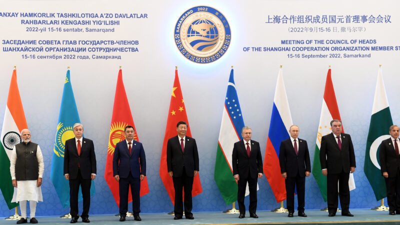 PM attends the 22nd Meeting of the Council of Heads of State of the Shanghai Cooperation Organization (SCO), in Samarkand, Uzbekistan on September 16, 2022.