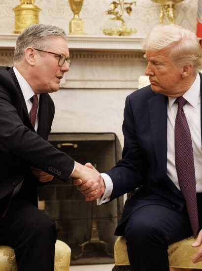 Prime Minister Keir Starmer meets Donald Trump, the President of the United States of America for a bilateral meeting at the White House (Photo: Simon Dawson / No 10 Downing Street)