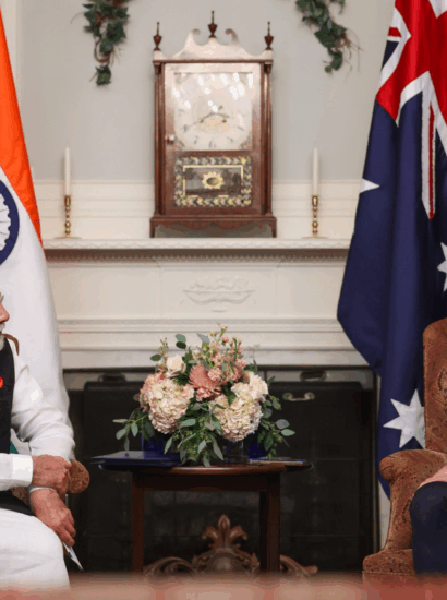 Narenda Modi with Anthony Albanese in New York Photo by Prime Minister's Office GODL-India