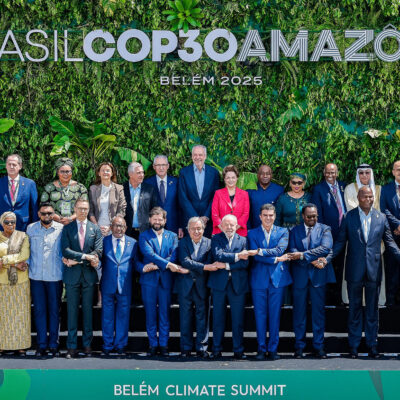 07.11.2025 – Fotografia oficial da Cúpula do Clima (COP30). Photo: Ricardo Stuckert / PR / Lula Oficial / Flickr.