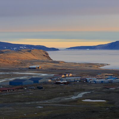 Nestled in a remote corner at the “Top of the World” lies Thule Air Base, Greenland, the Department of Defense’s northernmost installation, located 750 miles north of the Arctic Circle, Aug. 16, 2022. Photo: U.S. Space Force / Paul Honnick / Wikimedia Commons, United States Government Work.