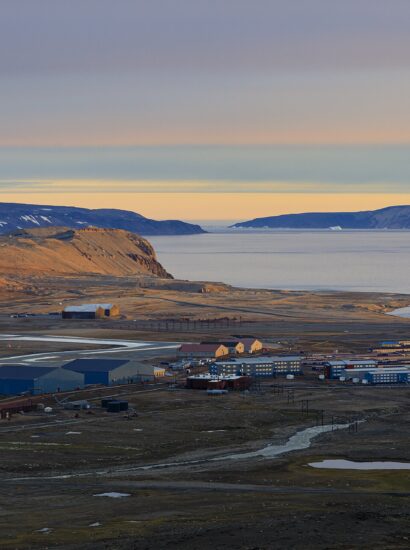 Nestled in a remote corner at the “Top of the World” lies Thule Air Base, Greenland, the Department of Defense’s northernmost installation, located 750 miles north of the Arctic Circle, Aug. 16, 2022. Photo: U.S. Space Force / Paul Honnick / Wikimedia Commons, United States Government Work.