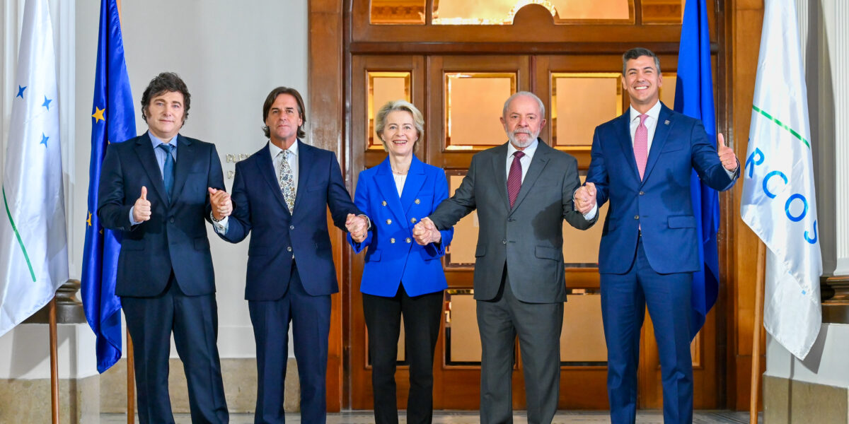 On December 5, 2024, Ursula von der Leyen, President of the European Commission, traveled to Montevideo, Uruguay (Photo: Dati Bendo / European Commission / Wikimedia Commons)