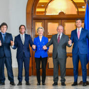On December 5, 2024, Ursula von der Leyen, President of the European Commission, traveled to Montevideo, Uruguay (Photo: Dati Bendo / European Commission / Wikimedia Commons)