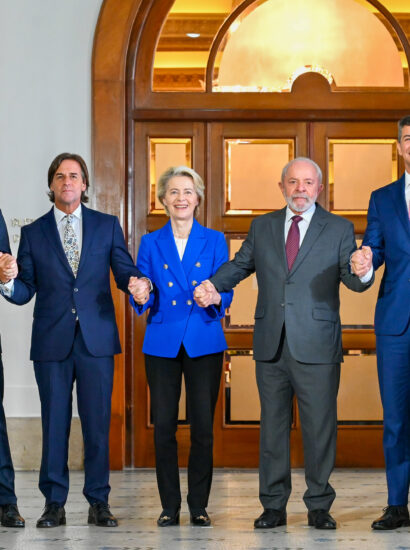 On December 5, 2024, Ursula von der Leyen, President of the European Commission, traveled to Montevideo, Uruguay (Photo: Dati Bendo / European Commission / Wikimedia Commons)