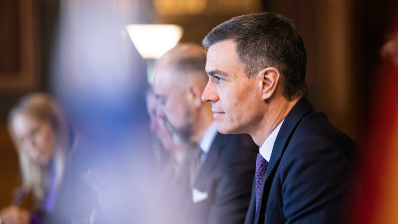 Prime Minister of the Kingdom of Spain meets Finnish Prime Minister Sanna Marin, 2023. Photo source: Lauri Heikkinen, valtioneuvoston kanslia / FinnishGovernment / Flickr, CC BY 2.0