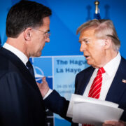 Remarks by the NATO Secretary General and the President of the United States - 2025 NATO Summit in The Hague (Photo by NATO North Atlantic Treaty Organization)