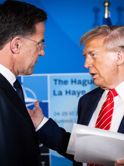 Remarks by the NATO Secretary General and the President of the United States - 2025 NATO Summit in The Hague (Photo by NATO North Atlantic Treaty Organization)