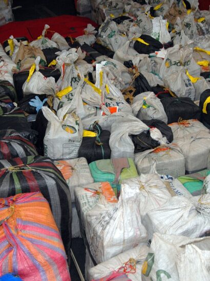 Drugs seized by the U.S. Navy