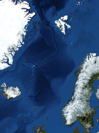 The Norwegian Sea in 2009 (Source: NASA / Wikimedia Commons)