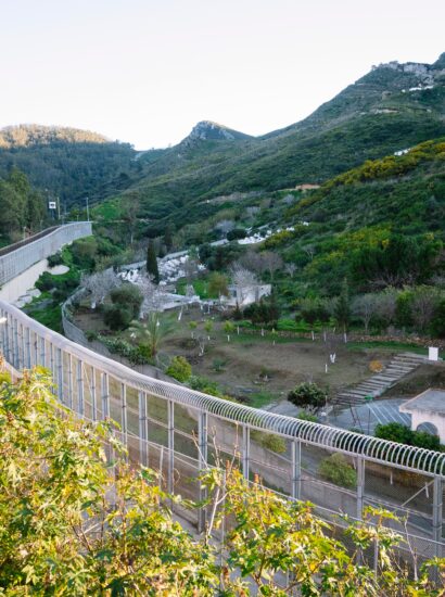 The Ceuta-Morocco border fence. Photo source: Shutterstock.