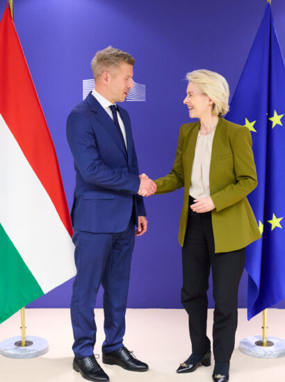 Hungarian Prim Minester Peter Magyar meets President of the European Commission Ursula von der Leyen, 29 April 2026. Photo: © European Union, 2026 — EC/Dati Bendo — CC BY 4.0