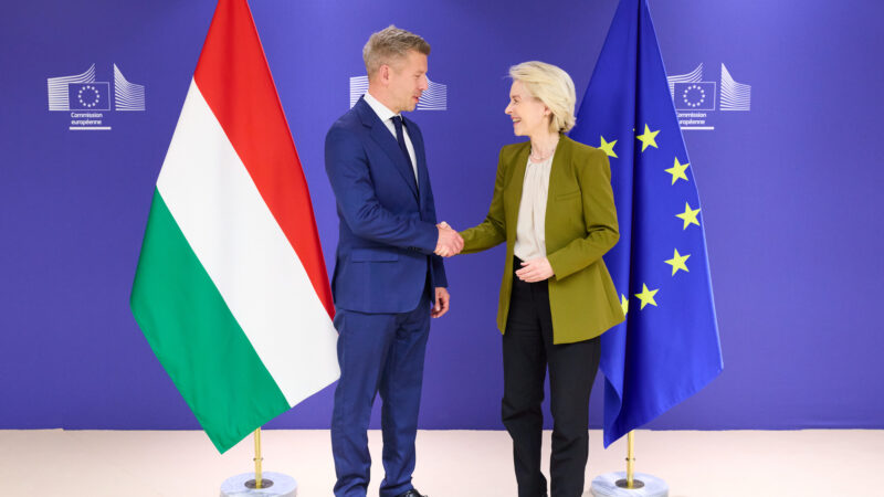 Hungarian Prim Minester Peter Magyar meets President of the European Commission Ursula von der Leyen, 29 April 2026. Photo: © European Union, 2026 — EC/Dati Bendo — CC BY 4.0