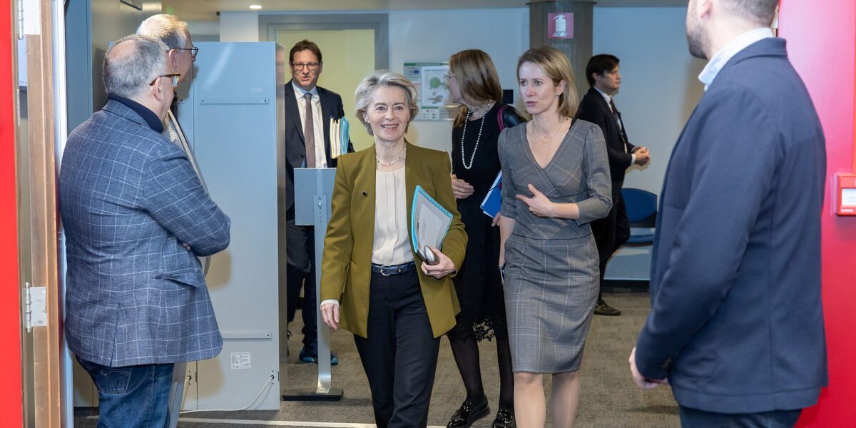 Ursula von der Leyen, on the left, and Kaja Kallas, High Representative of the Union for Foreign Affairs and Security Policy and Vice-President of the European Commission, on the right (Photo: Aurore Martignoni / European Union / Wikimedia Commons)