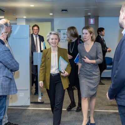 Ursula von der Leyen, on the left, and Kaja Kallas, High Representative of the Union for Foreign Affairs and Security Policy and Vice-President of the European Commission, on the right (Photo: Aurore Martignoni / European Union / Wikimedia Commons)